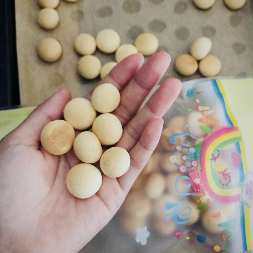 柚柚妹i做的奶香十足的旺仔小馒头