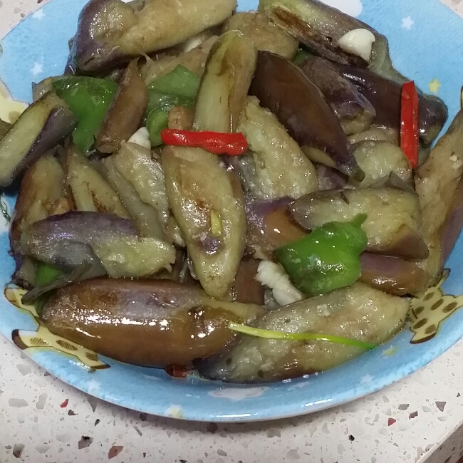 清炒茄子