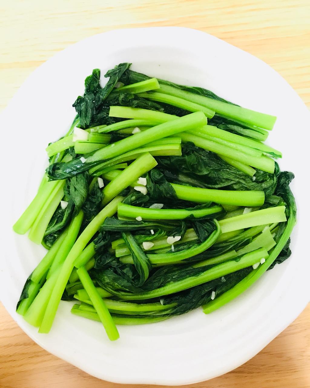 豌小豆cherie做的清炒小松菜