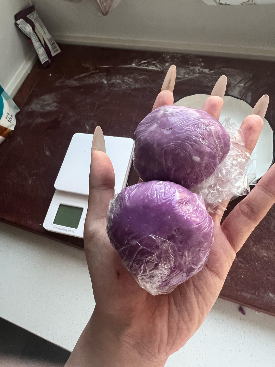 芋泥奶酪球