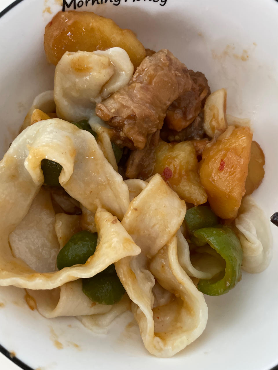 新疆特色大盘鸡（附加皮带面做法）