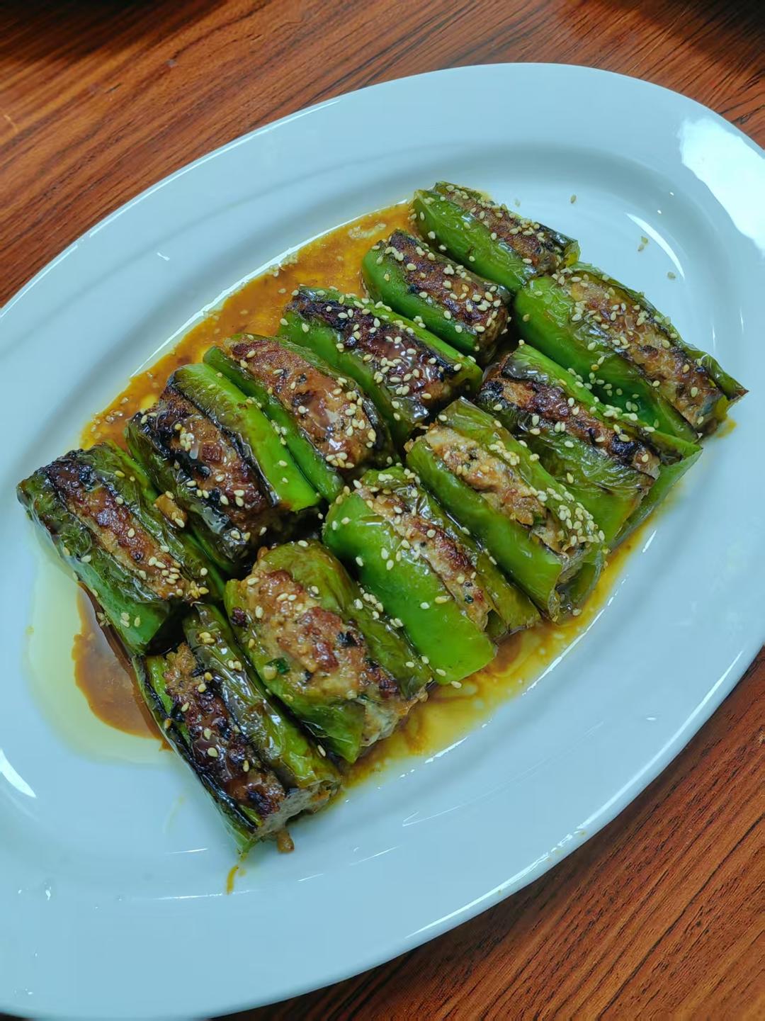 尖椒酿肉