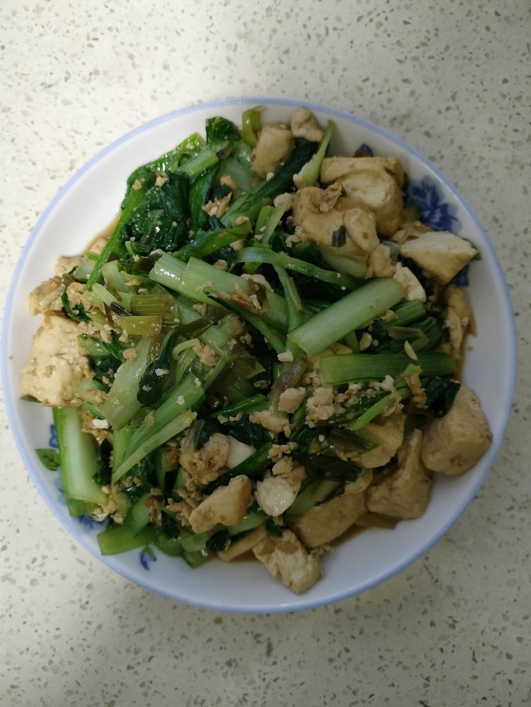 小白菜炖豆腐