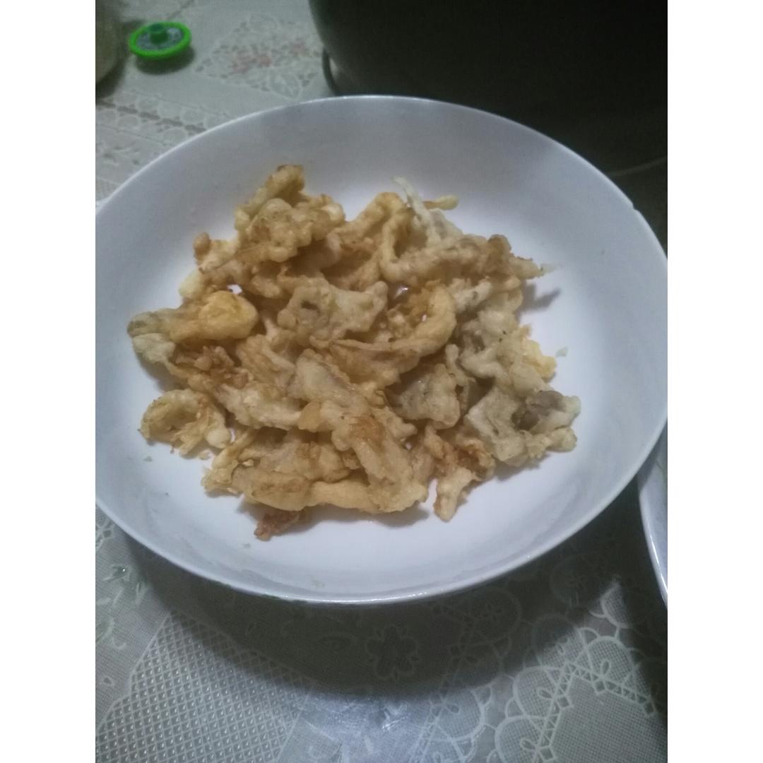 椒盐鲜菇