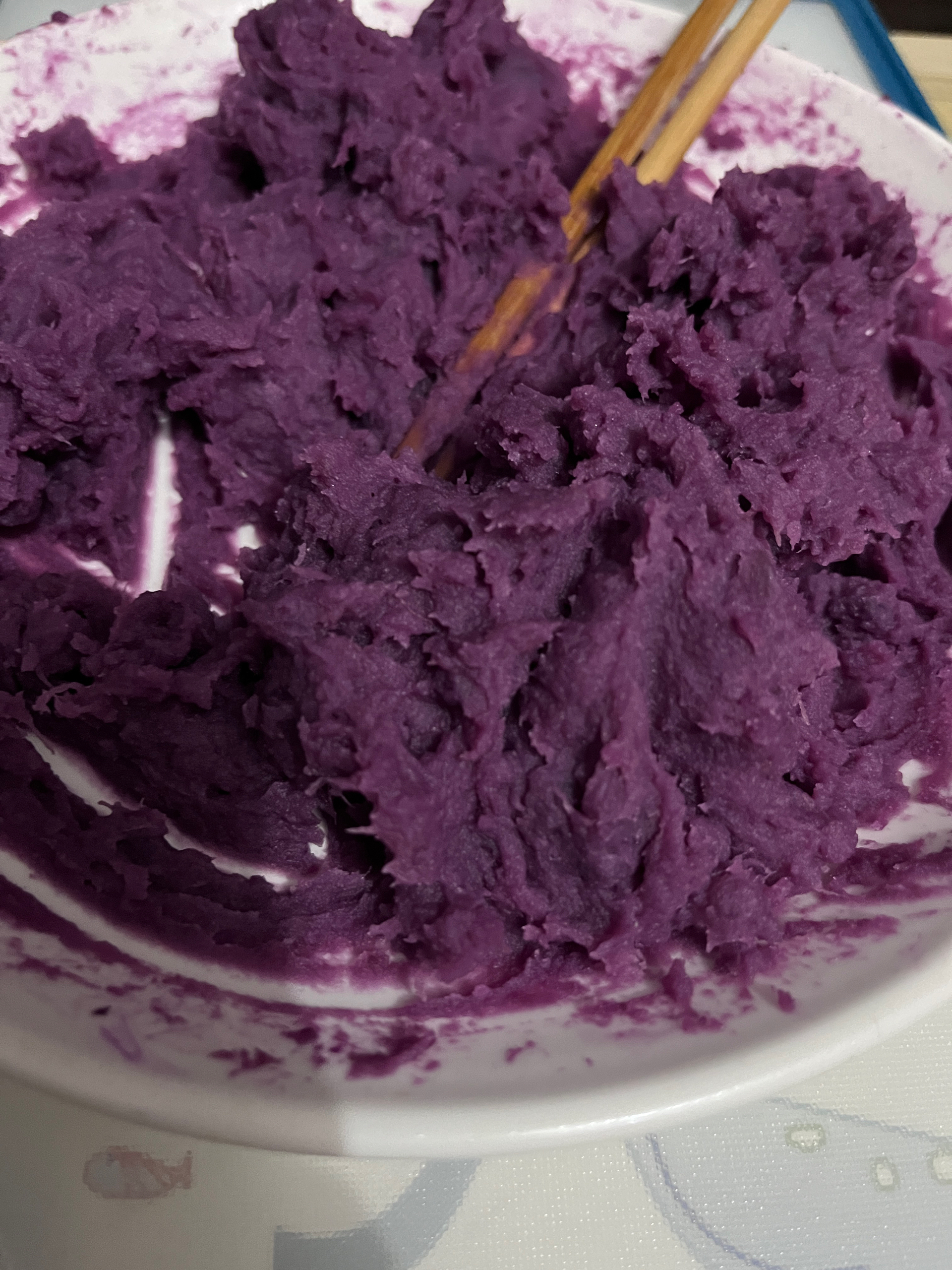 最简单的紫薯馅