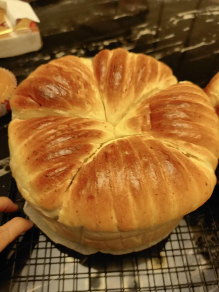 治愈系网红面包 毛线球面包🧶（含整形视频）