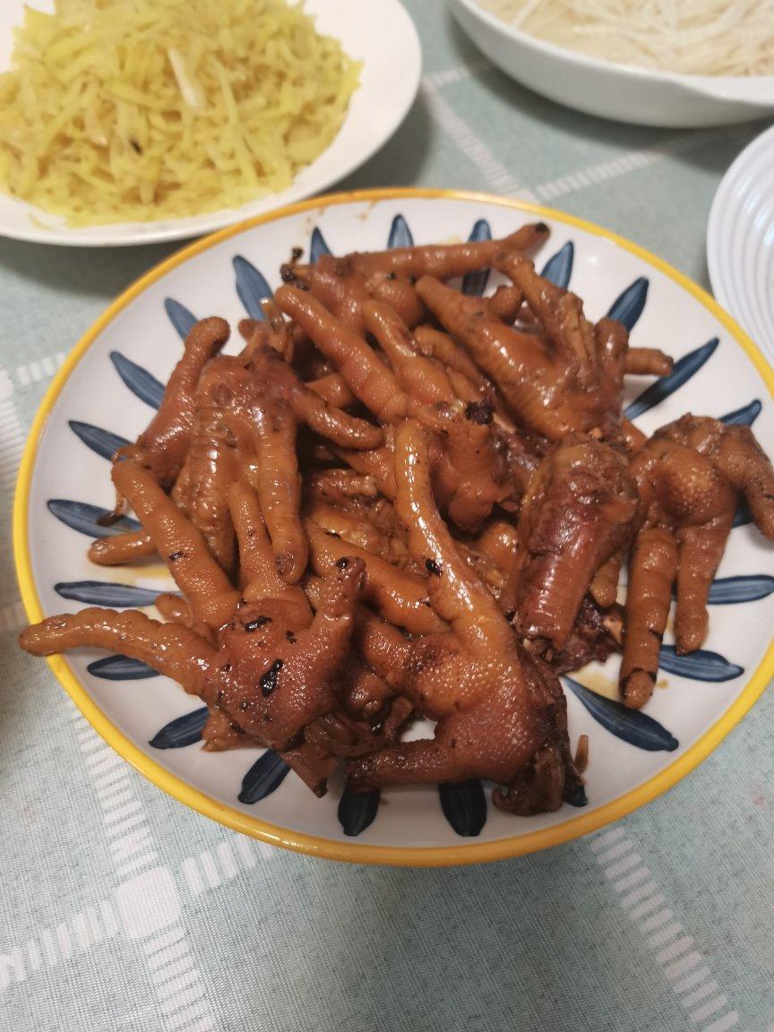 秘制红烧鸡爪