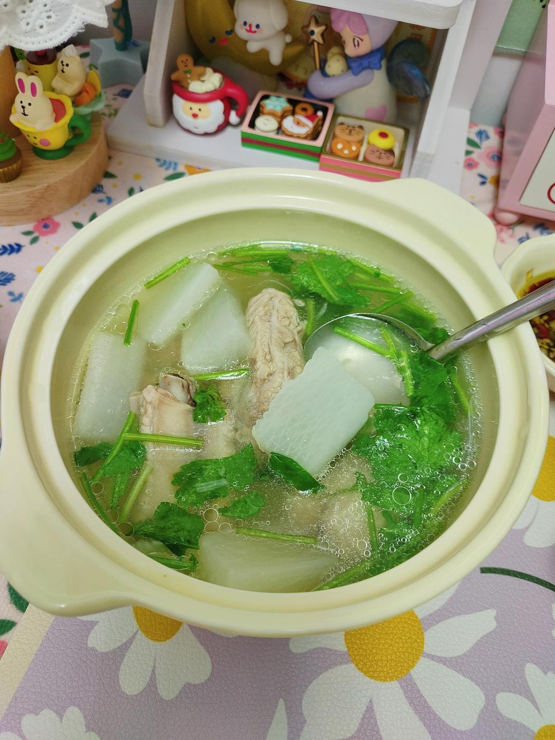 清炖排骨萝卜汤