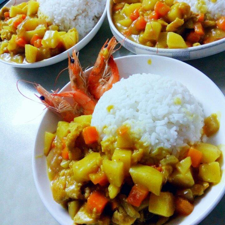 基础版土豆咖喱饭