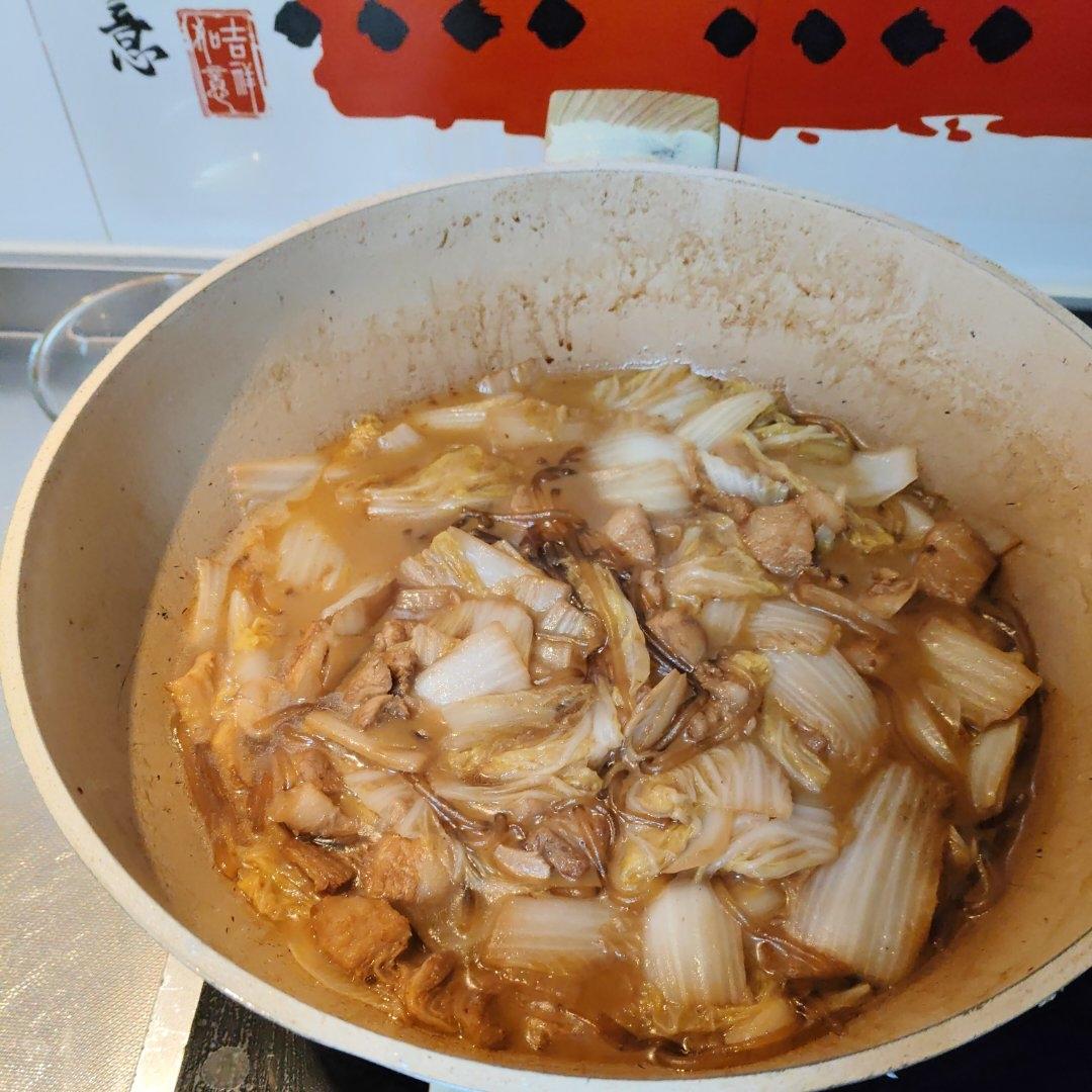 猪肉白菜炖粉条