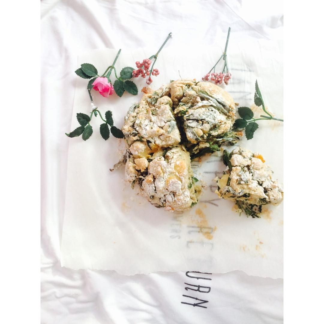 菠菜南瓜奶酪丹波面包丨健康·烘焙