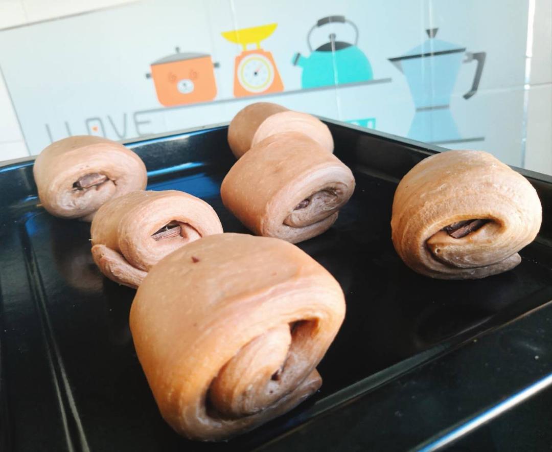 脏脏包-可颂牛角包Chocolate Croissants
