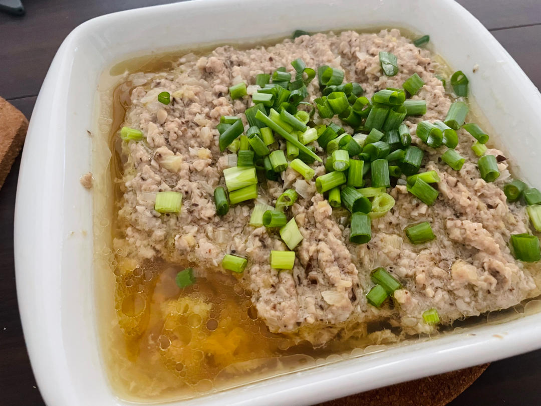 老少皆宜、鲜香味美蒸莲藕肉饼