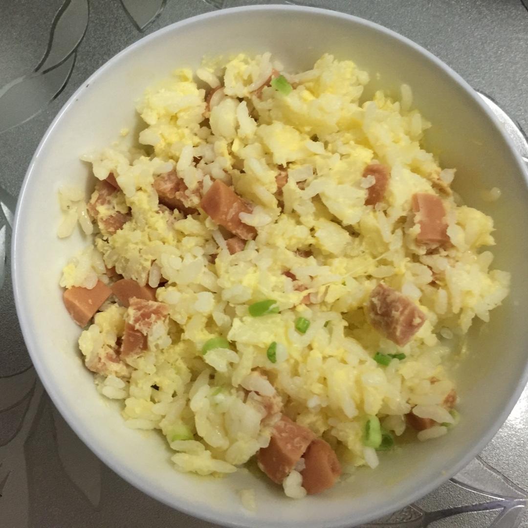 微波炉蛋炒饭