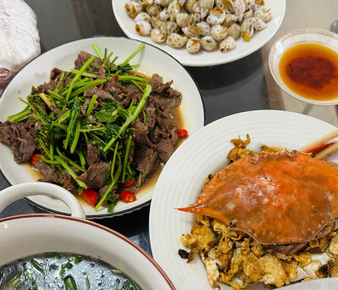 香菜牛肉