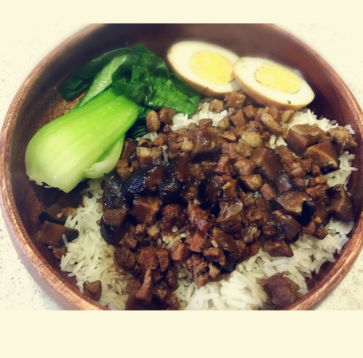台式卤肉饭