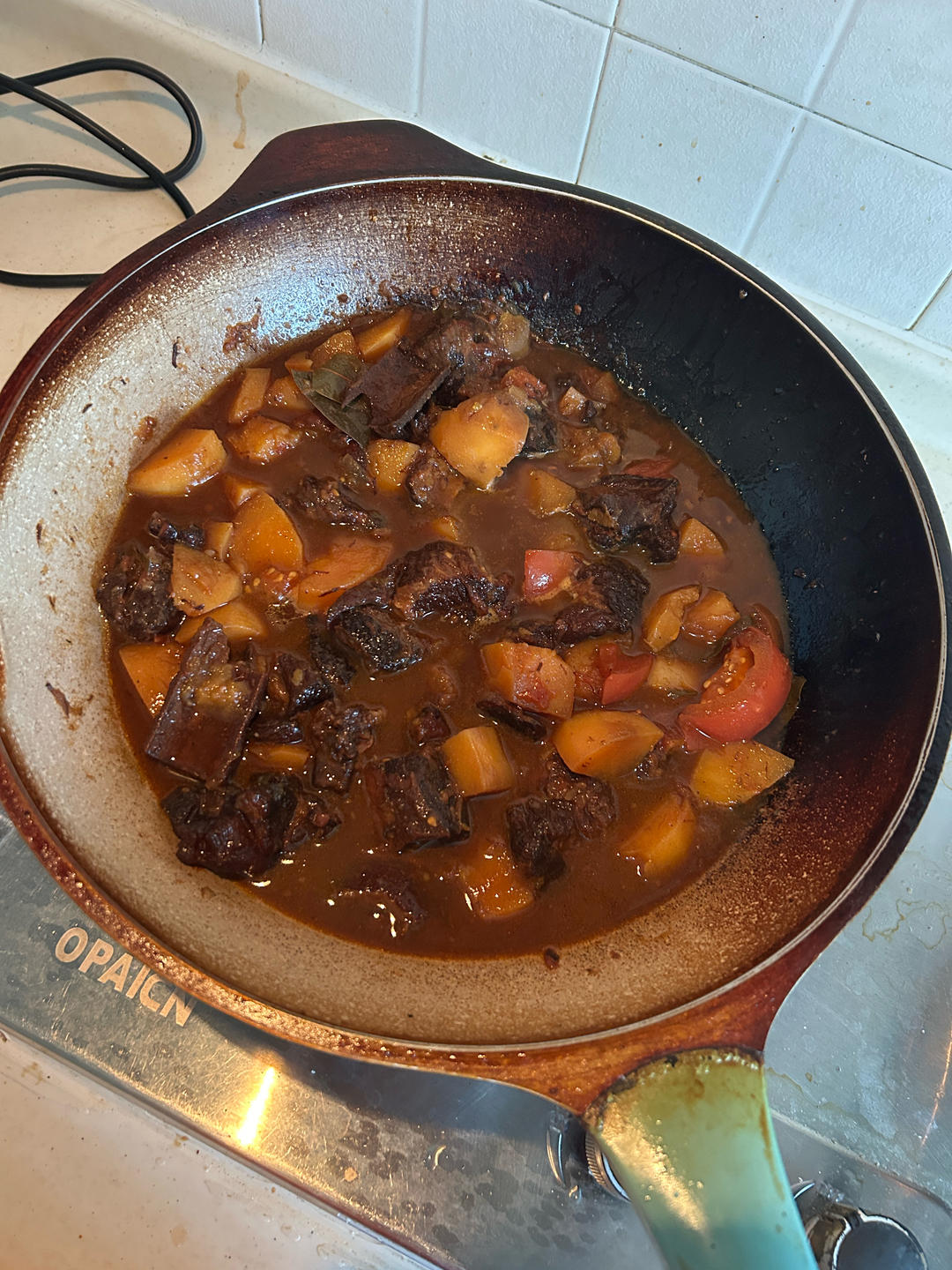 金牌🥇西红柿土豆炖牛腩