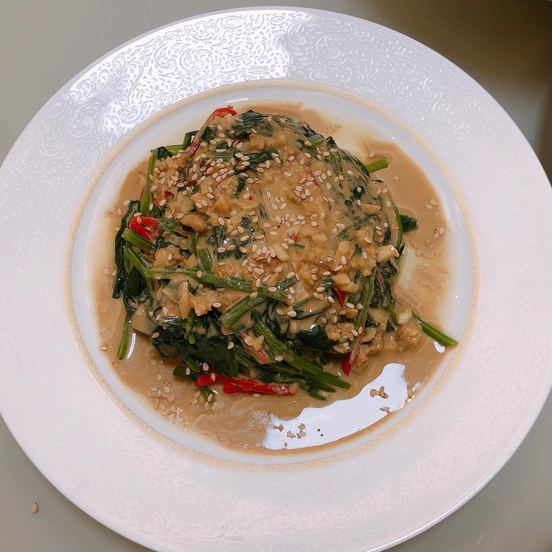 麻酱菠菜