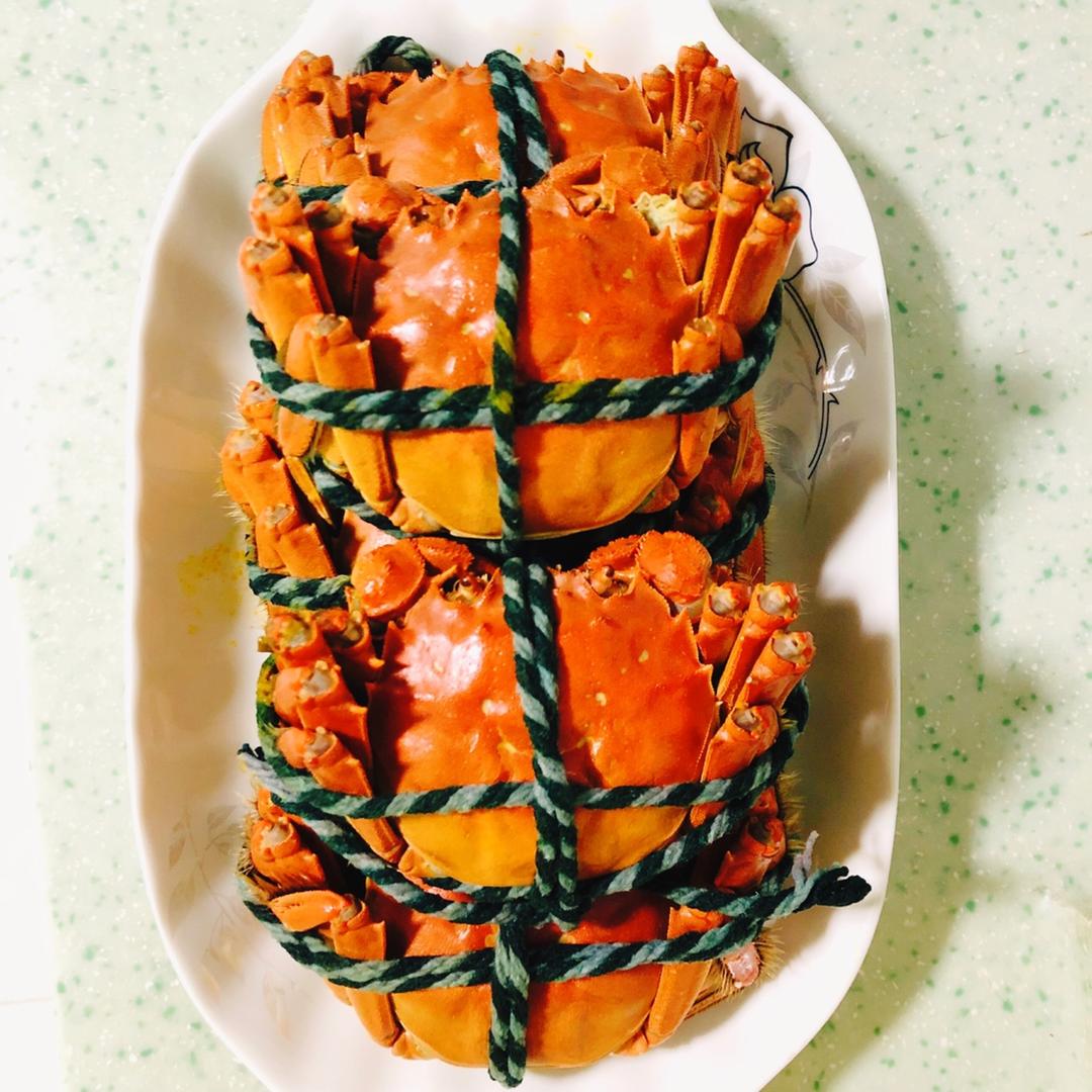 清蒸螃蟹（热菜）