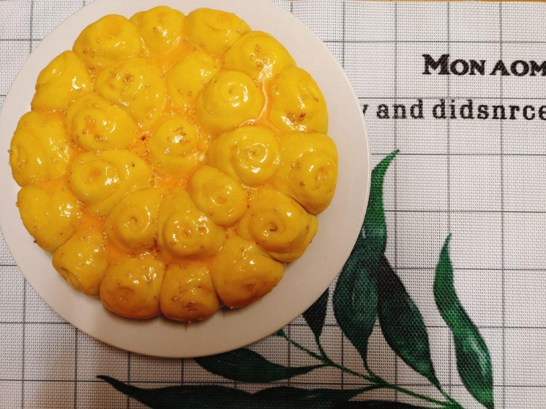 蔓越莓南瓜玫瑰花餐包