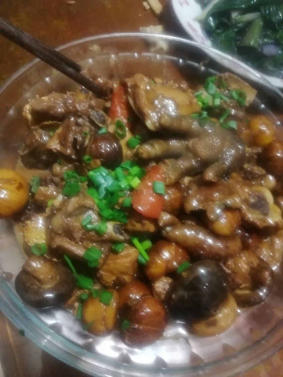 我家除夕团年宴的必备菜【板栗烧鸡】