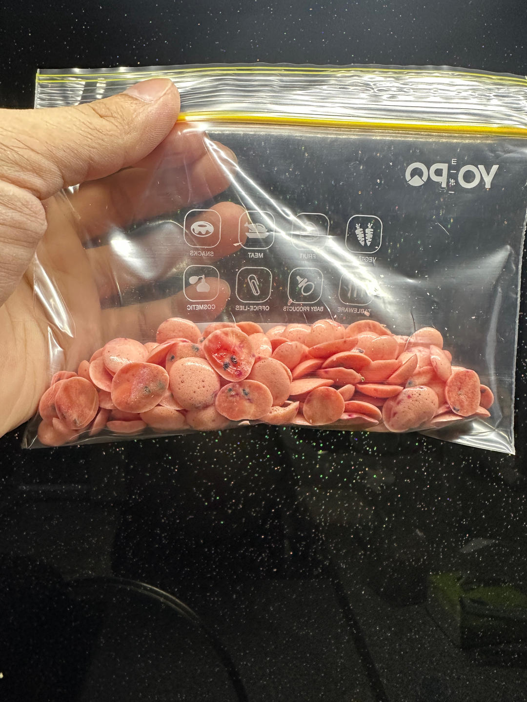 入口即化的无添加蛋黄溶豆