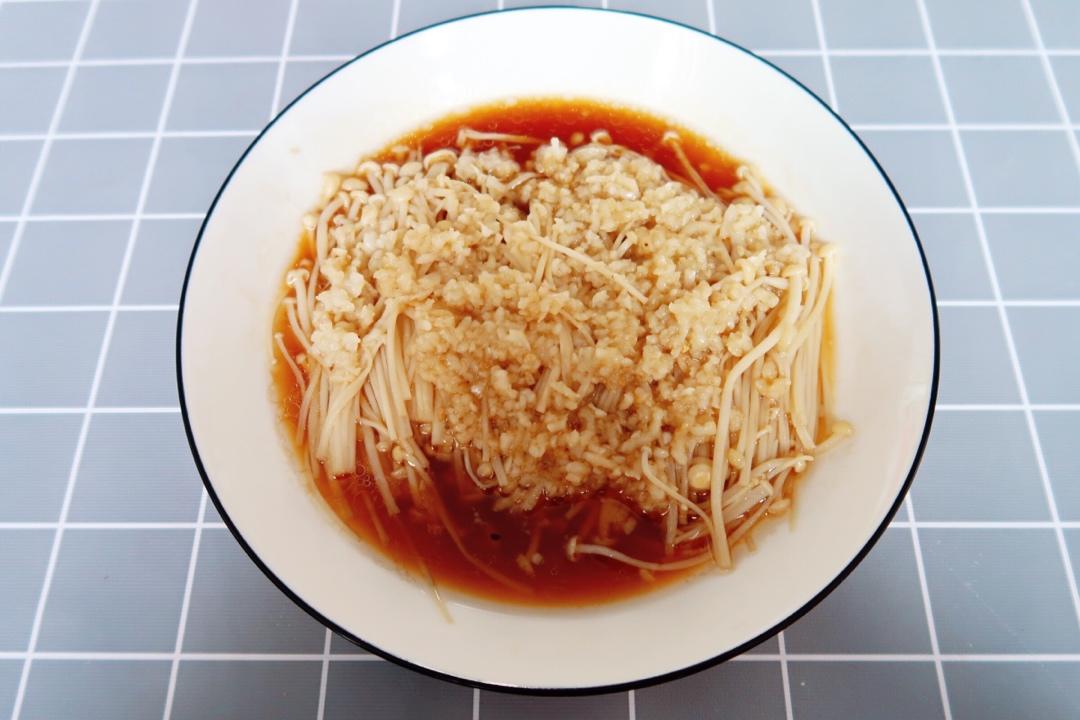 蒜蓉蒸金针菇