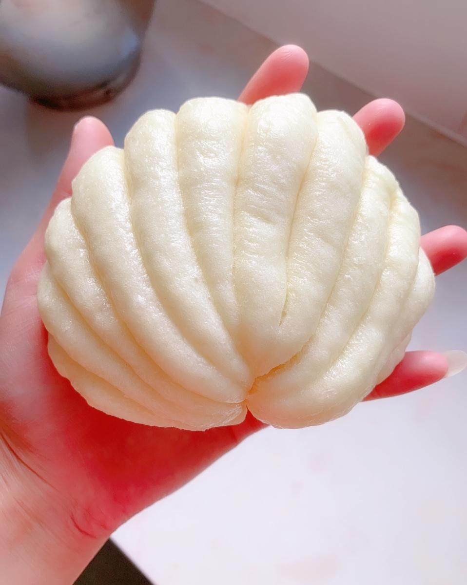奶香贝壳馒头