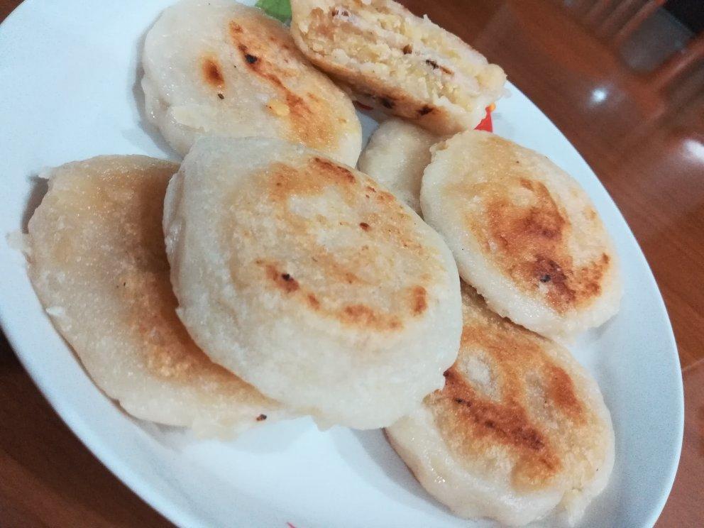 糯米红豆饼