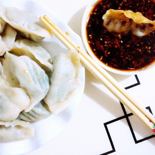 小白菜粉条水饺