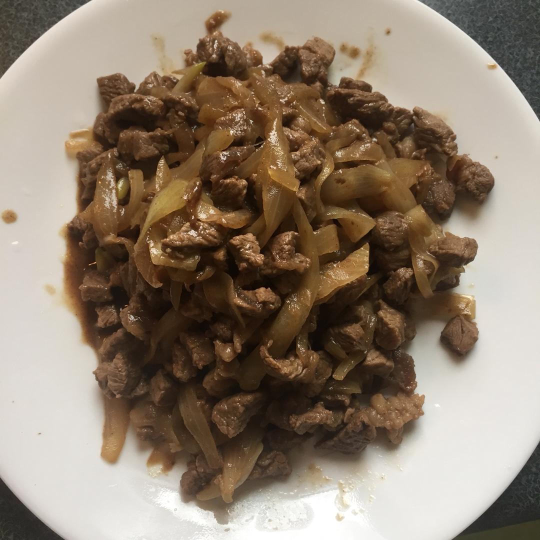 黑椒洋葱炒牛肉