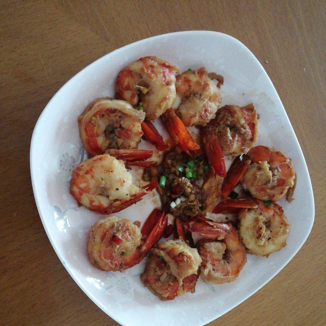 干烧大虾（黑虎虾）