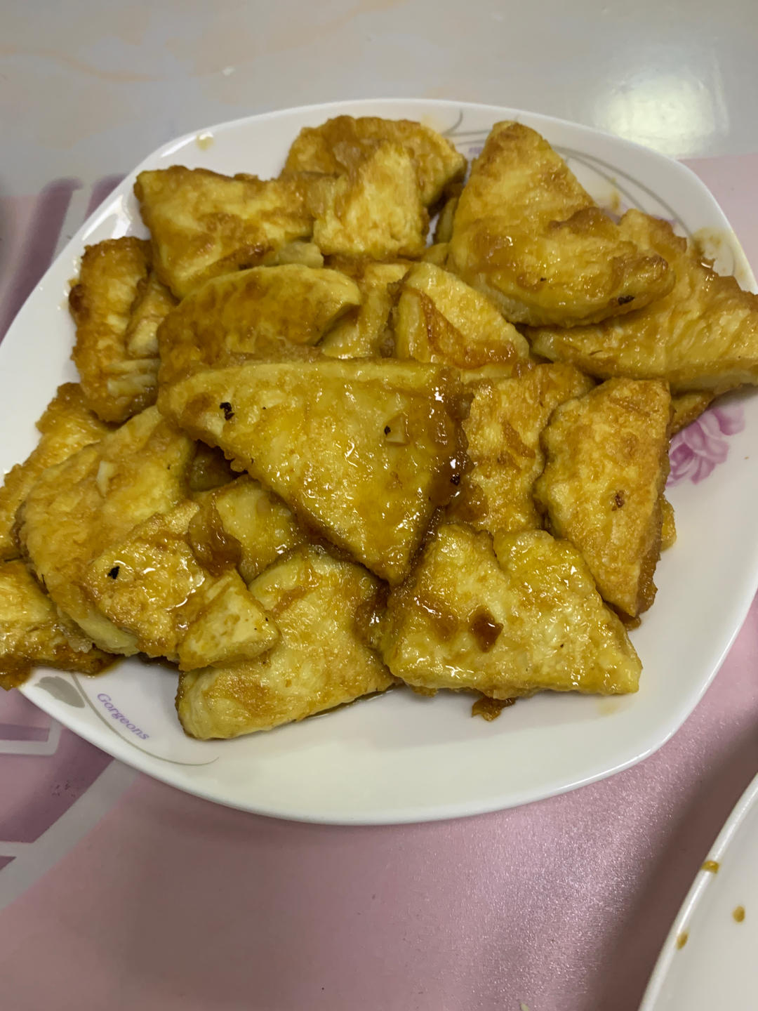 无敌好吃的香煎豆腐