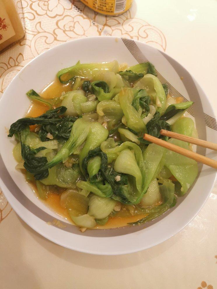 白灼油菜