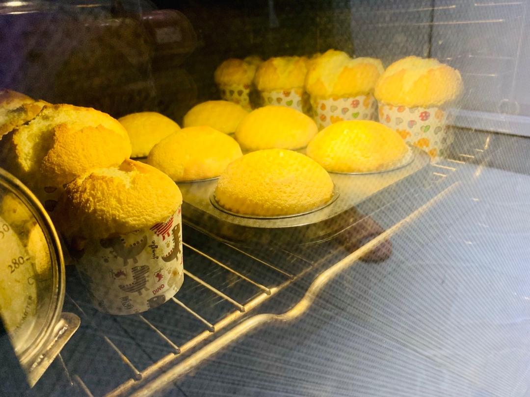 棉花纸杯蛋糕