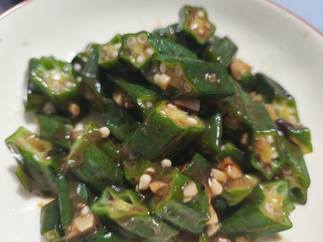 蚝油秋葵