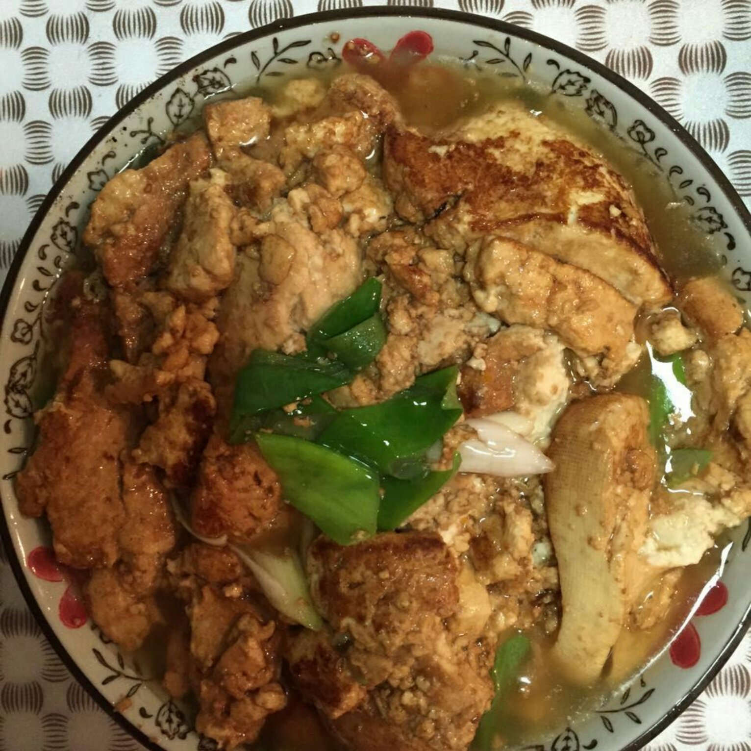 红烧豆腐