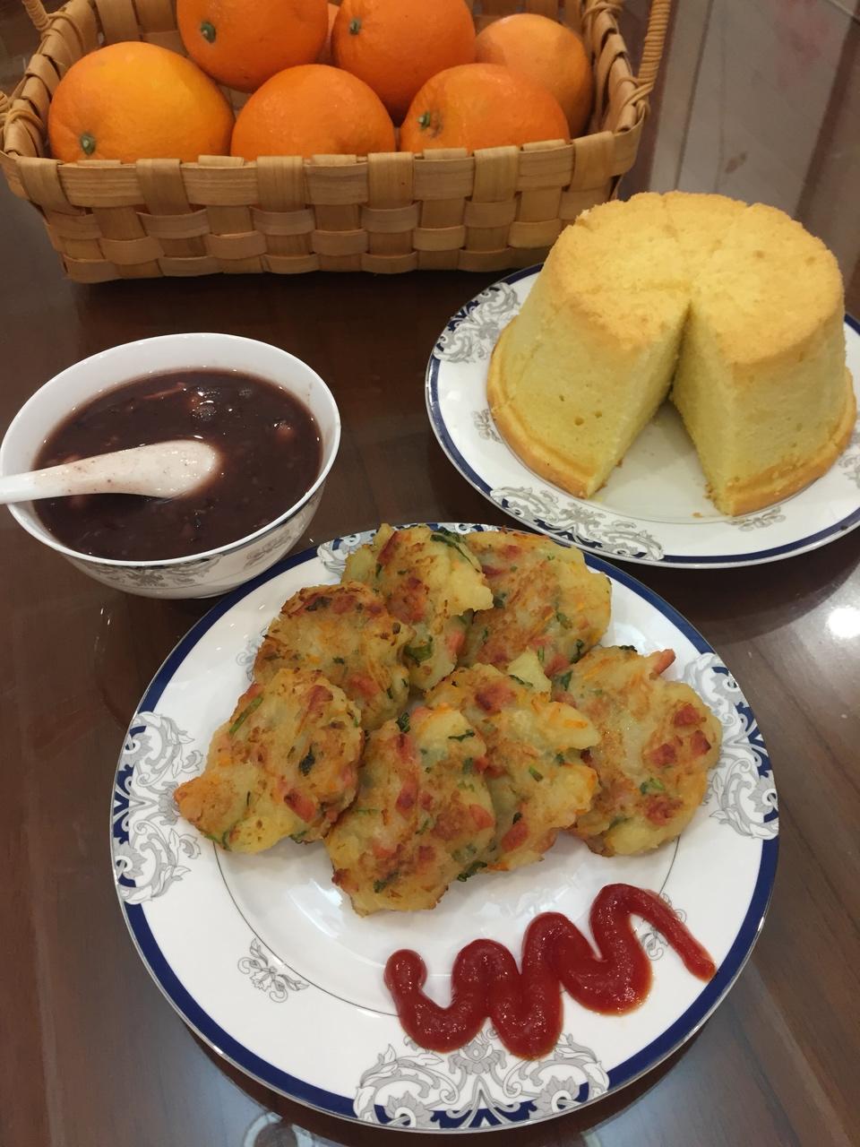 土豆火腿早餐饼
