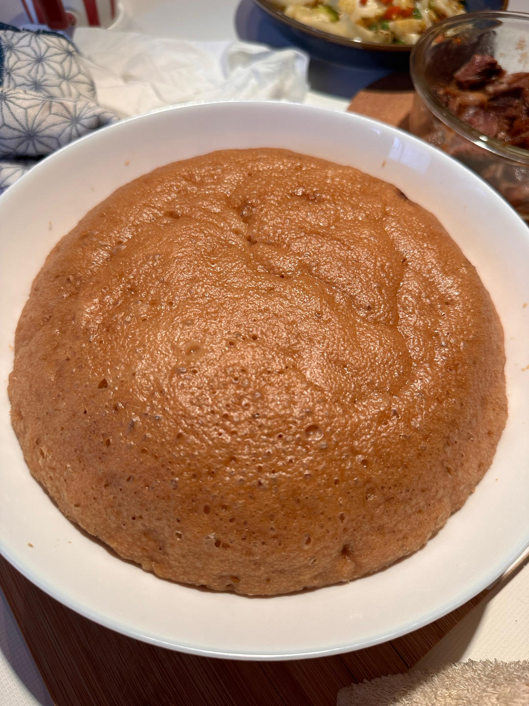 超简单 零失败的红糖发糕