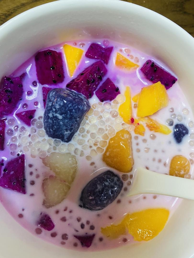 自制三色芋圆1⃣️（附上窍门详细比例）