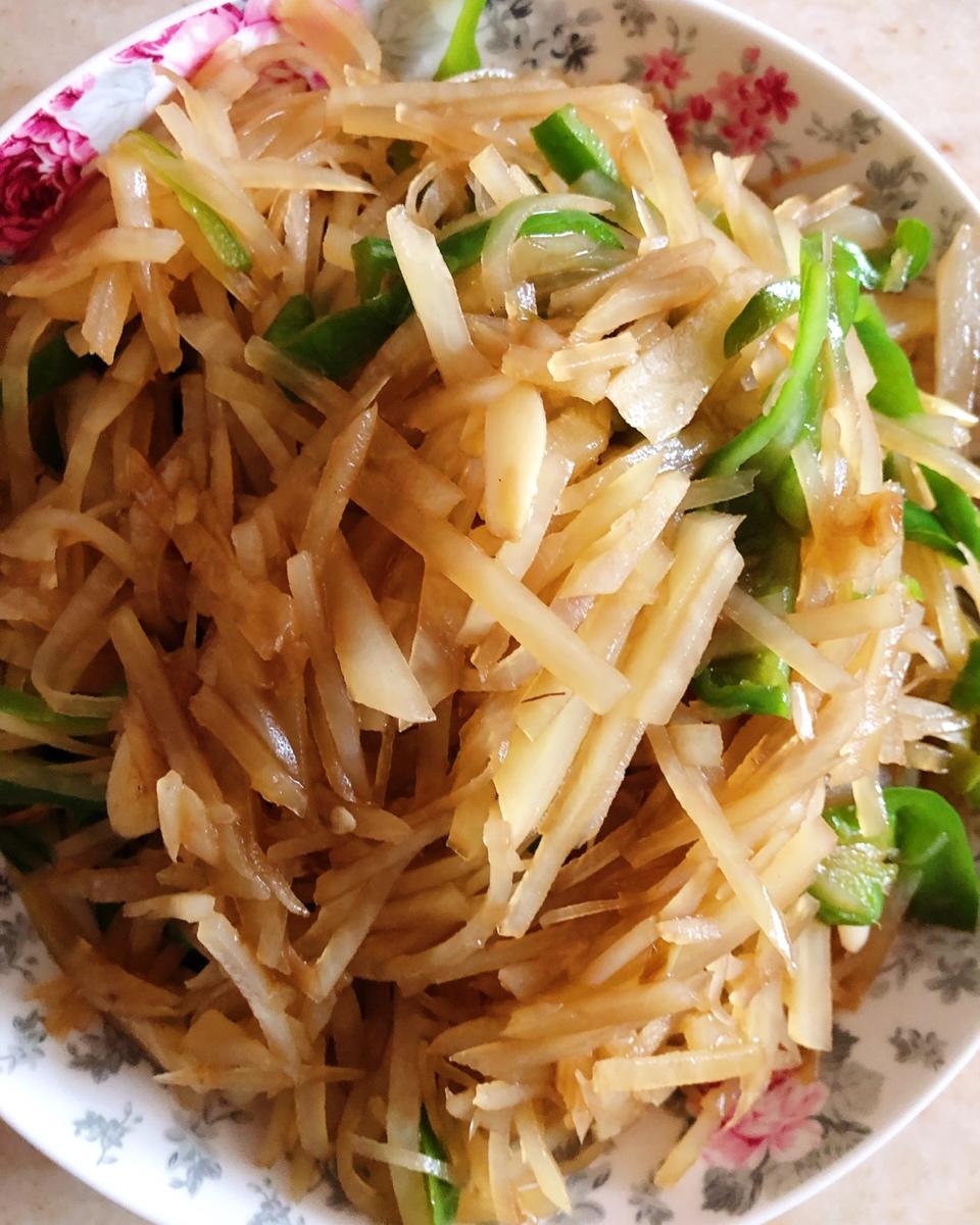 青椒土豆丝
