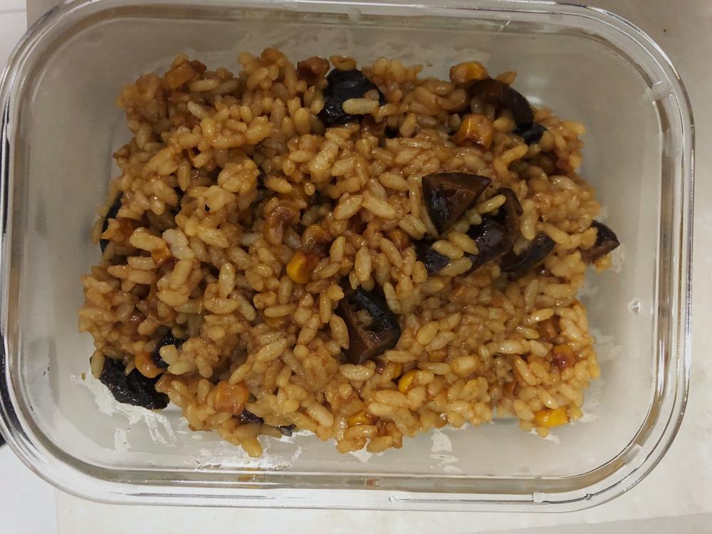 超开胃！香菇拌饭