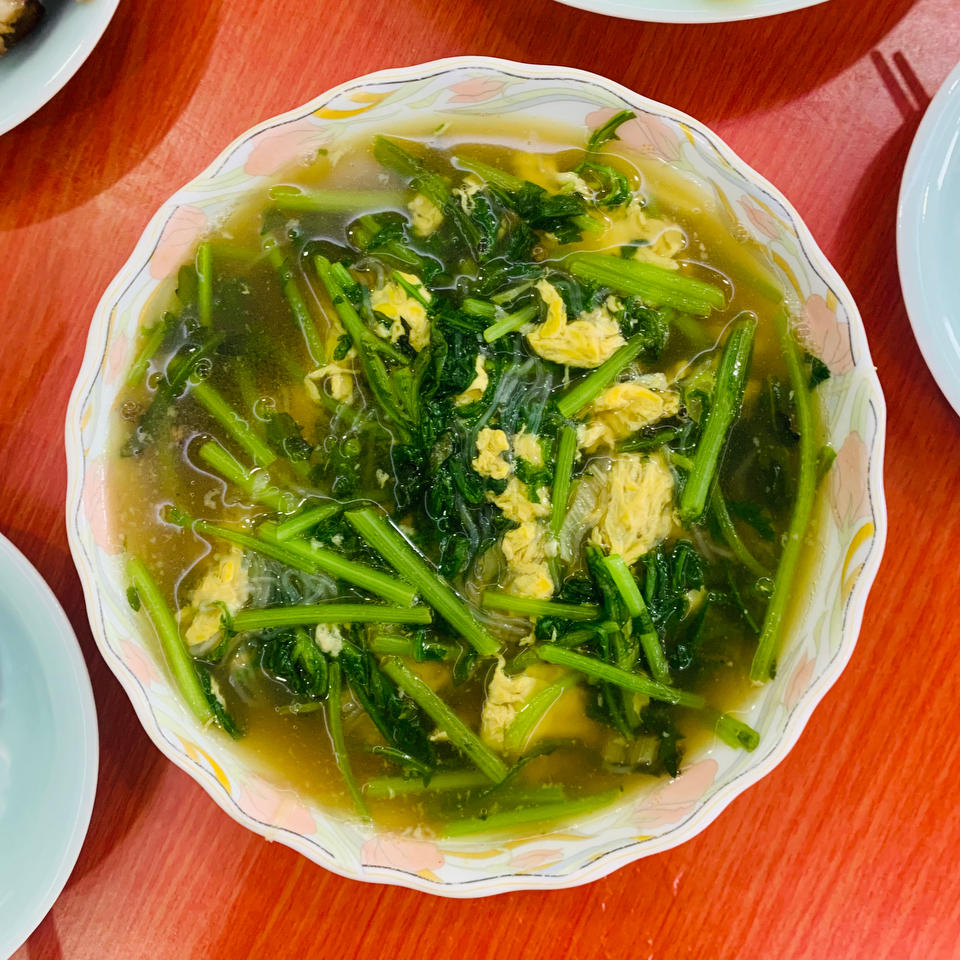 茼蒿蛋汤