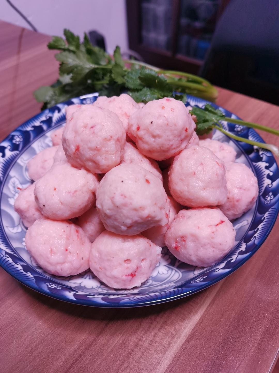 自制虾丸（鲜嫩Q弹）《系列三》