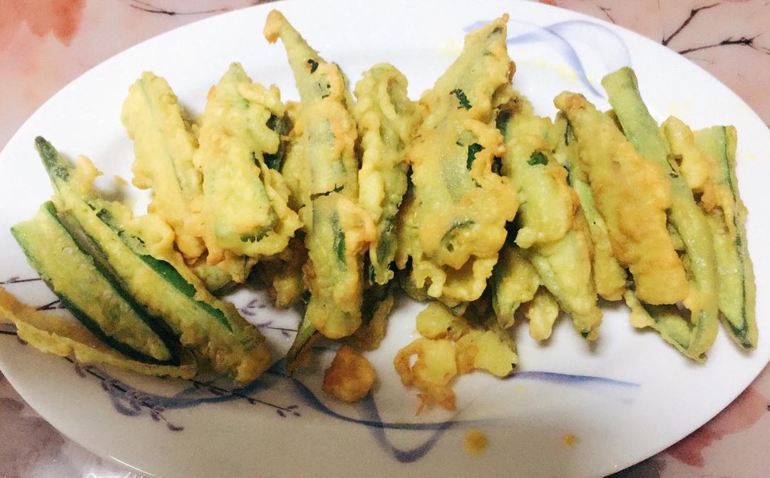 香炸秋葵