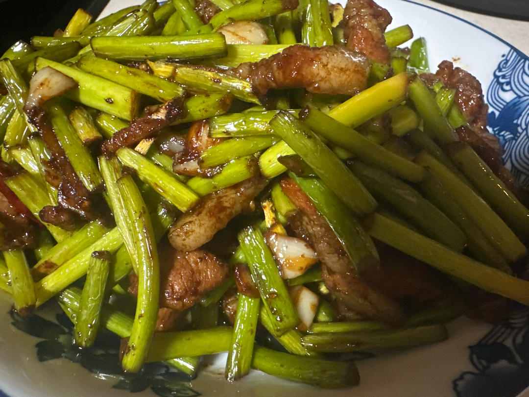 蒜薹炒肉
