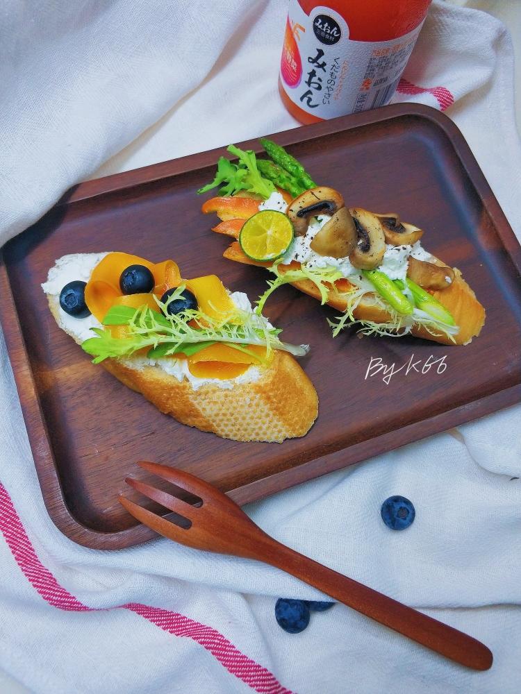 开放式三明治和法棍合集的做法