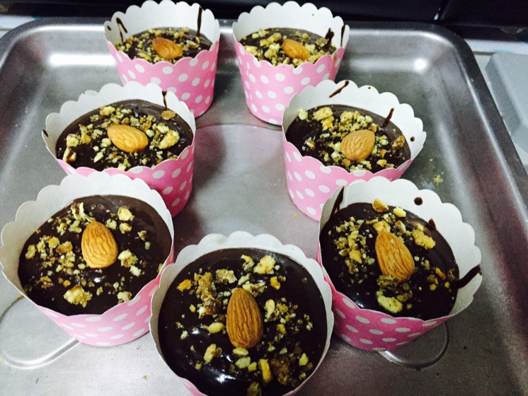 莫尼卡美食厨房：爆浆巧克力蛋糕