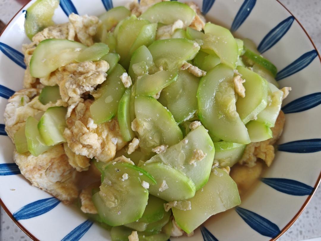 西葫炒鸡蛋