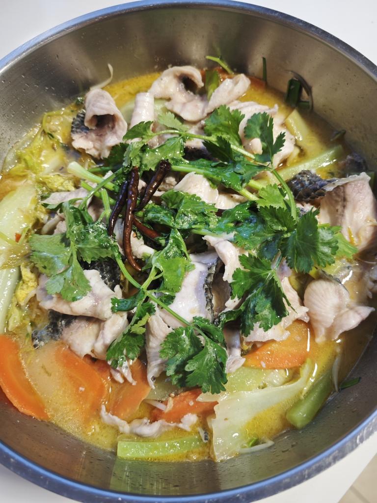家常酸菜鱼 一锅搞定一顿